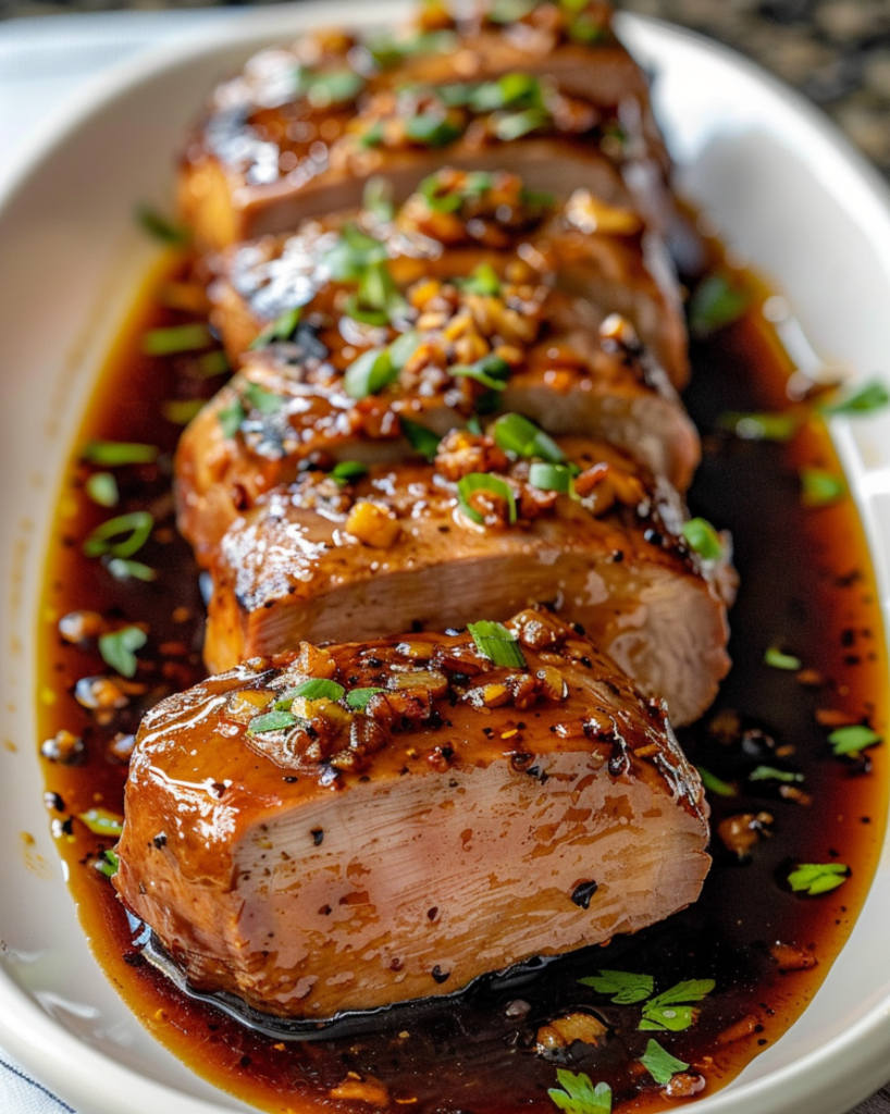 Honey Garlic Pork Tenderloin