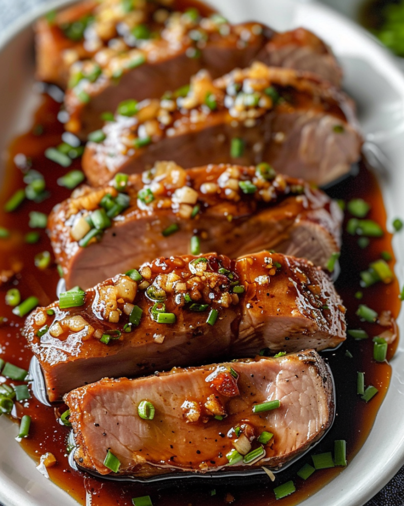 Honey Garlic Pork Tenderloin