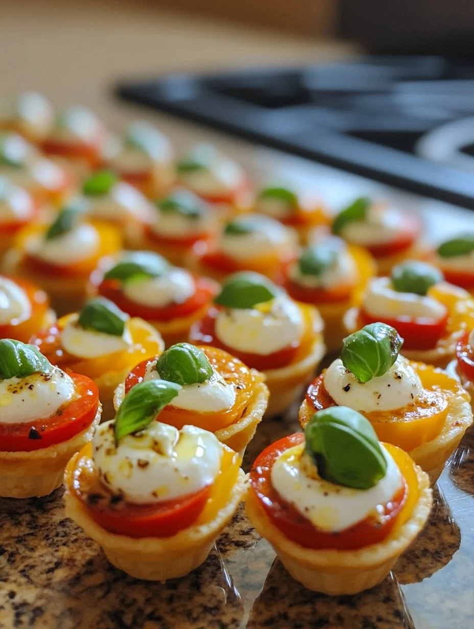 Mini Caprese Cups: Fresh, Easy, and Delicious