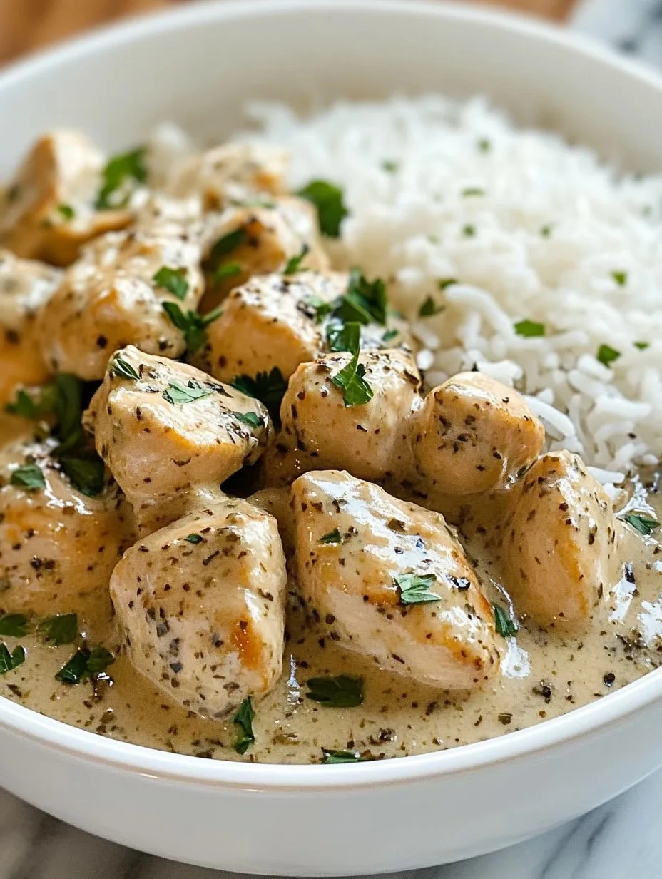 Creamy Herb Chicken & Basmati Rice Recipe