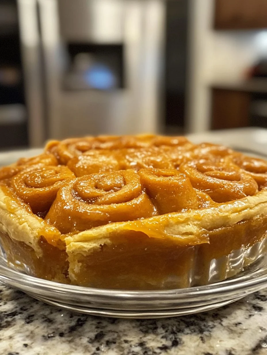 Homemade Sweet Potato Pie Cinnamon Rolls Recipe