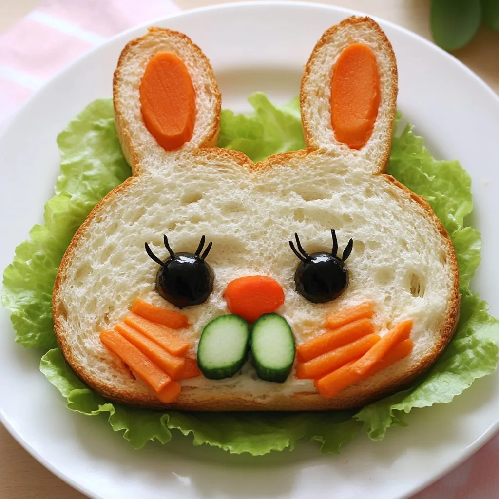 Easter Bunny Sandwiches - Fun and Delicious Recipe