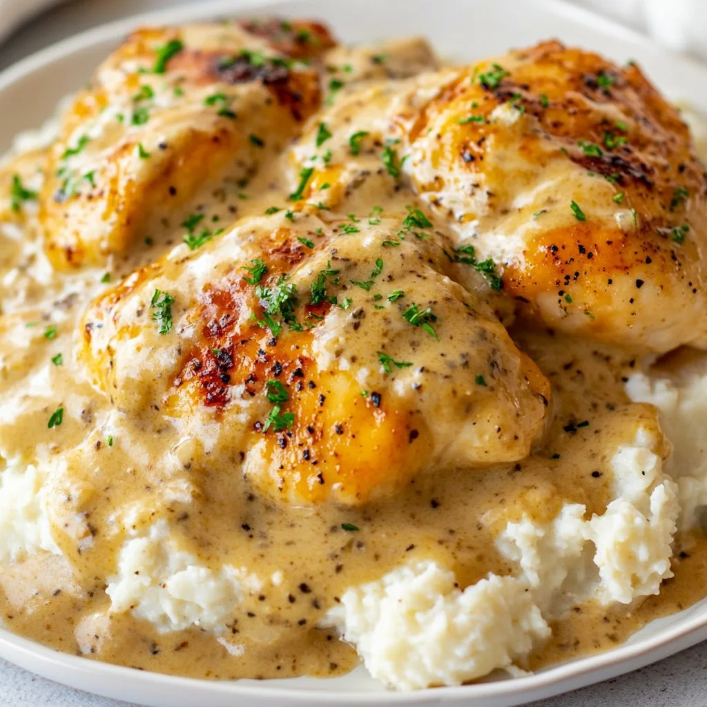 Best Smothered Chicken Breast