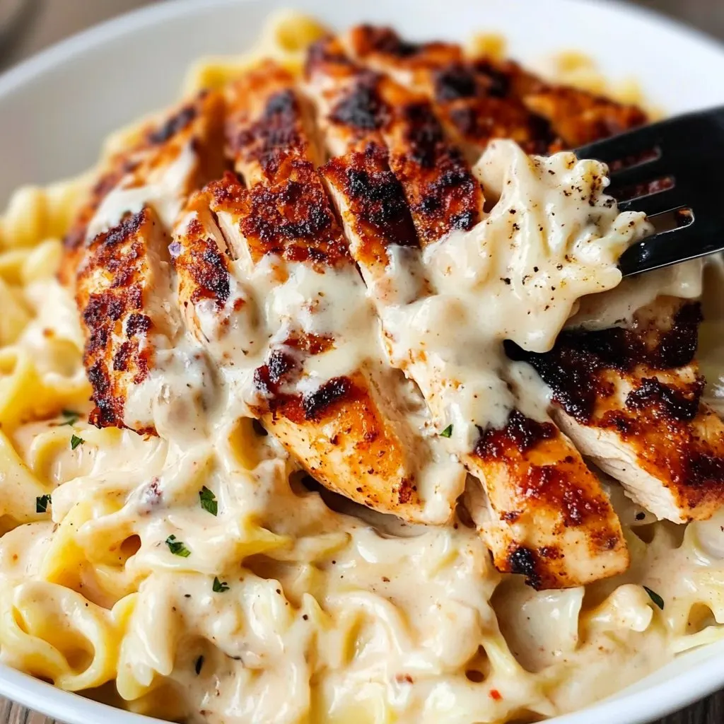 Blackened Cajun Chicken Alfredo: A Flavorful Pasta Delight