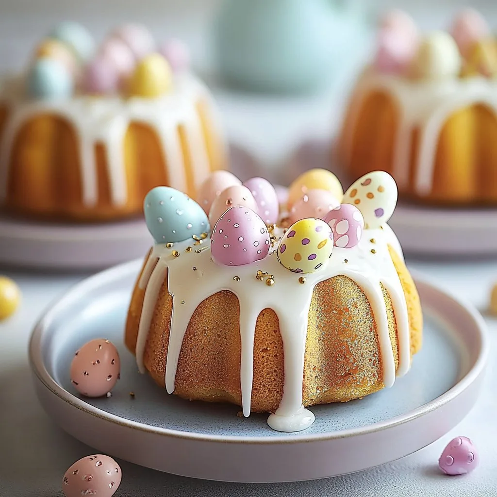 Mini Easter Bundt Cakes: Perfect for Spring Celebrations