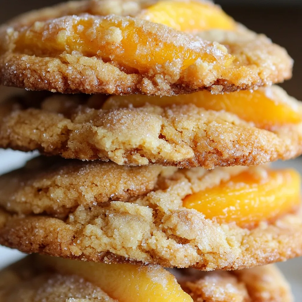 Peach Cobbler Cookies Recipe: Sweet & Simple Treat