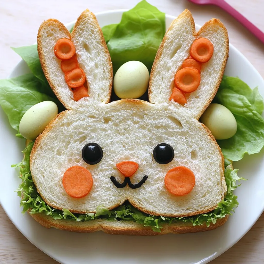 Easter Bunny Sandwiches - Fun and Delicious Recipe