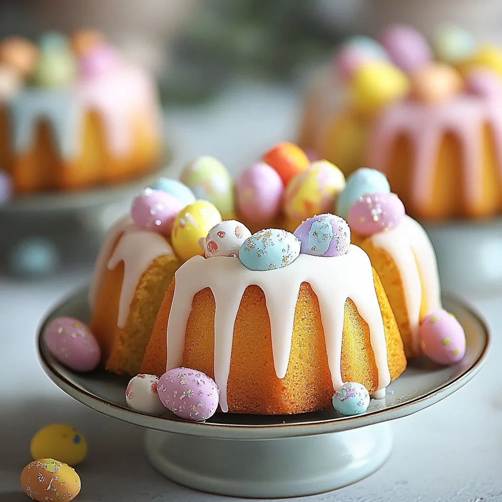 Mini Easter Bundt Cakes: Perfect for Spring Celebrations