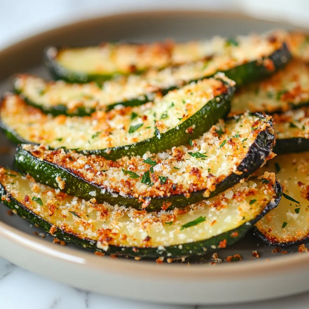 Baked Parmesan Zucchini Recipe - Delicious & Easy