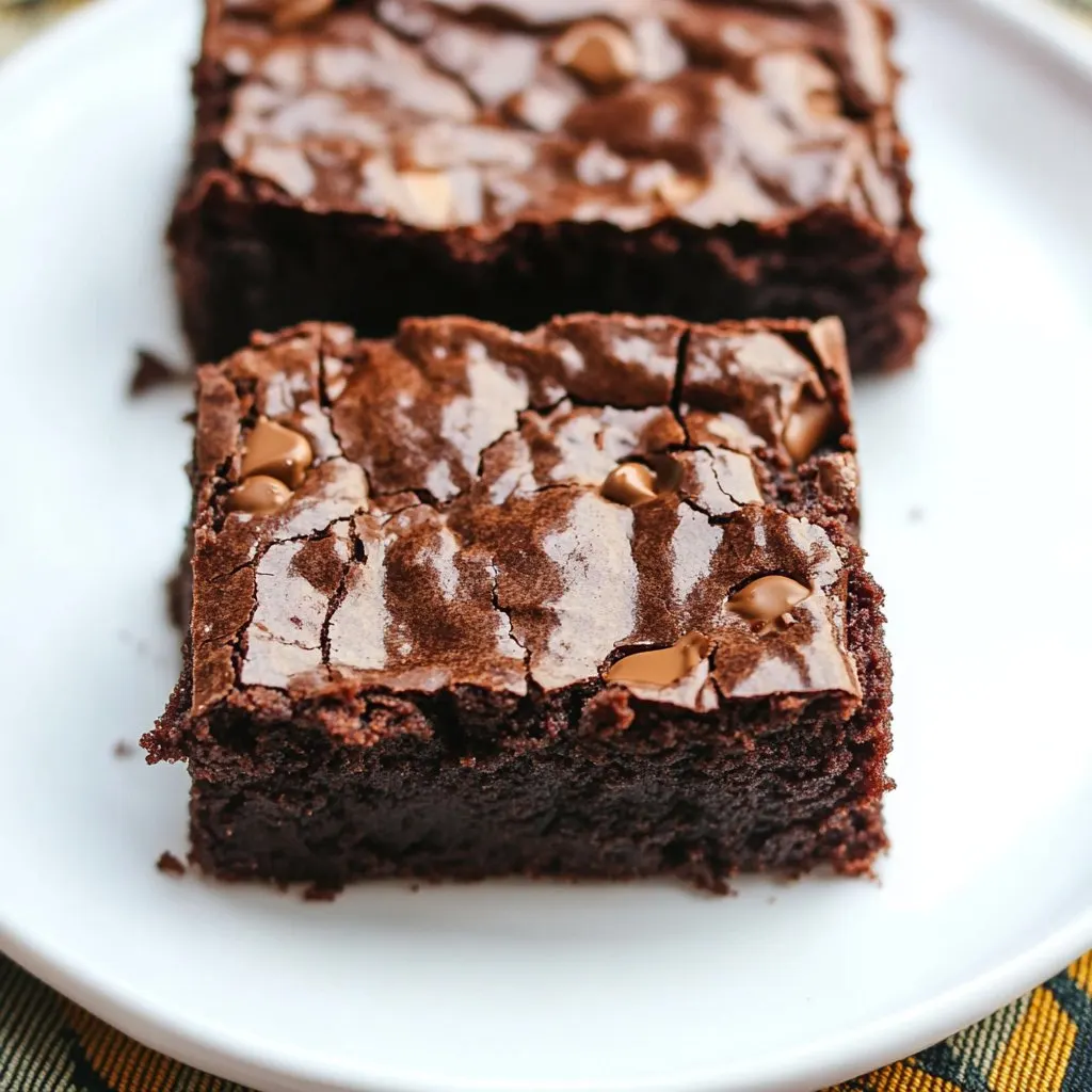 Better Than Box Mix Brownie