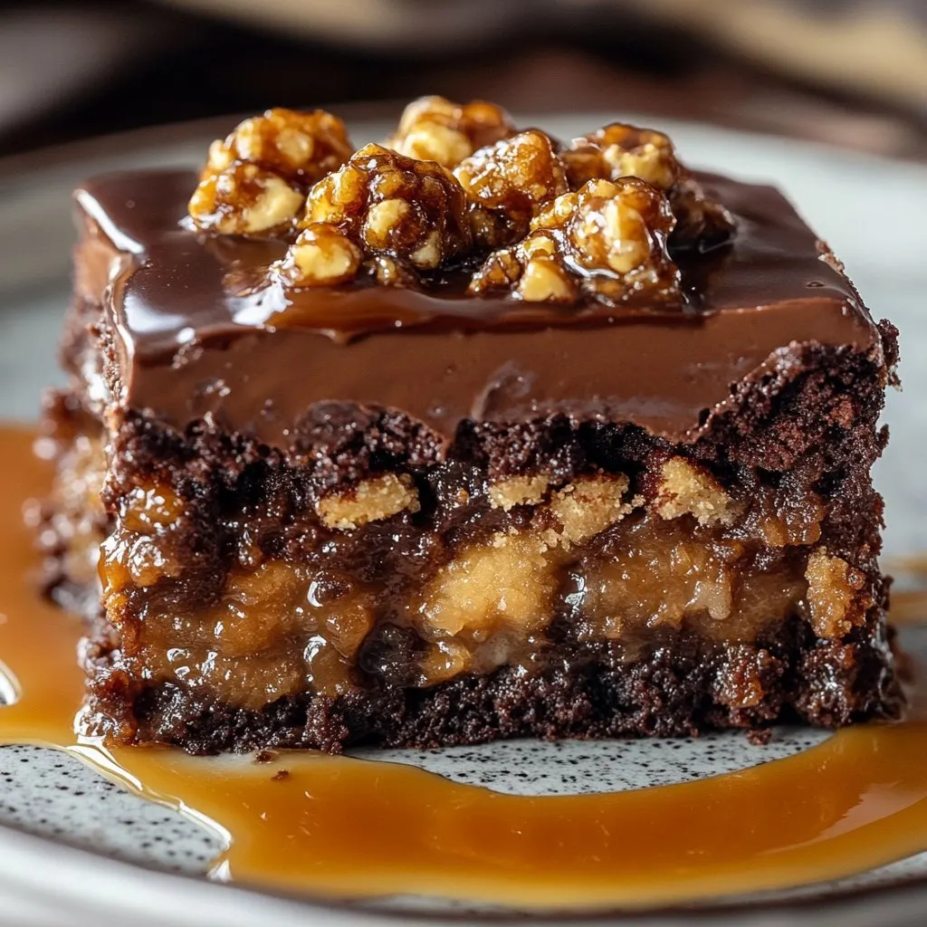 Chocolate Caramel Dump Cake