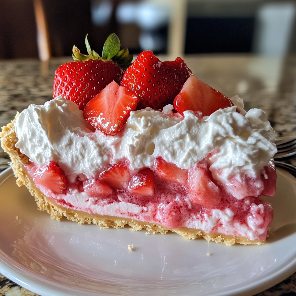 Strawberry Cool Whip Pie