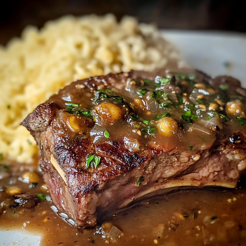 smothered steak