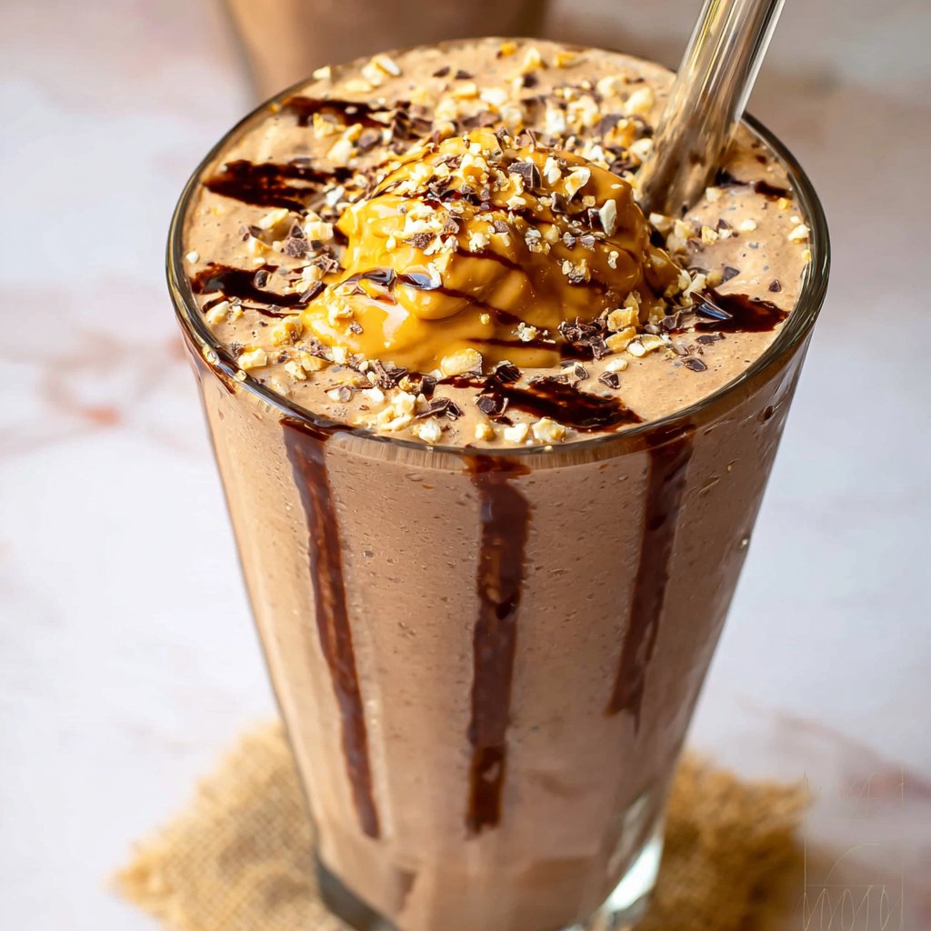 Keto Low Carb Peanut Butter Smoothie