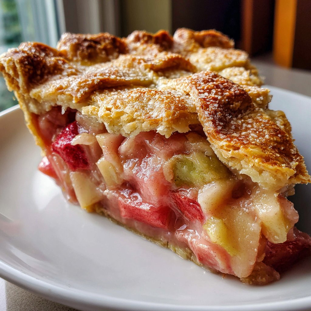 rhubarb pie
