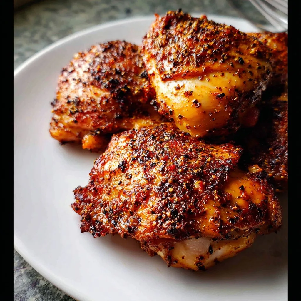 The Best Air Fryer Chicken Thighs