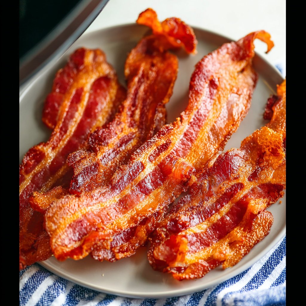 Air Fryer Bacon (Easy & Crispy)