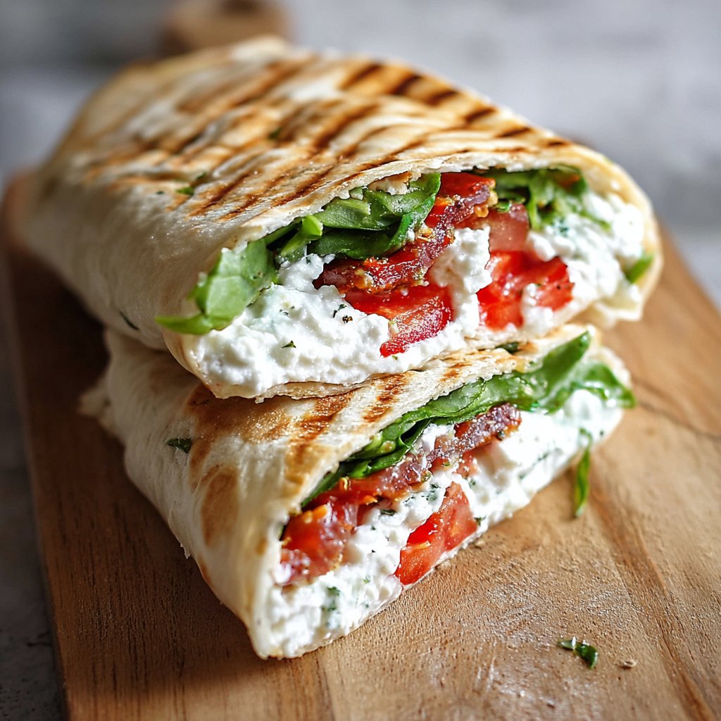 Cottage Cheese Wraps