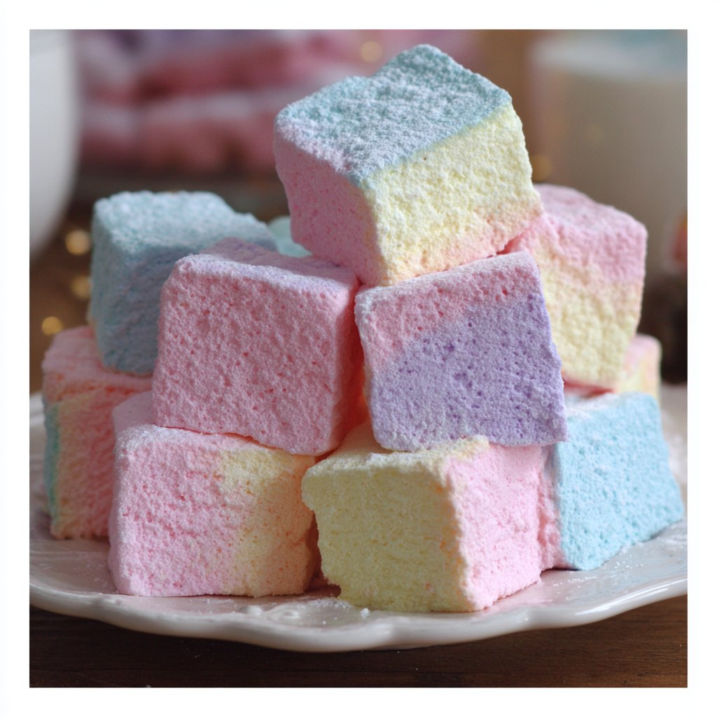 Cotton Candy Marshmallows