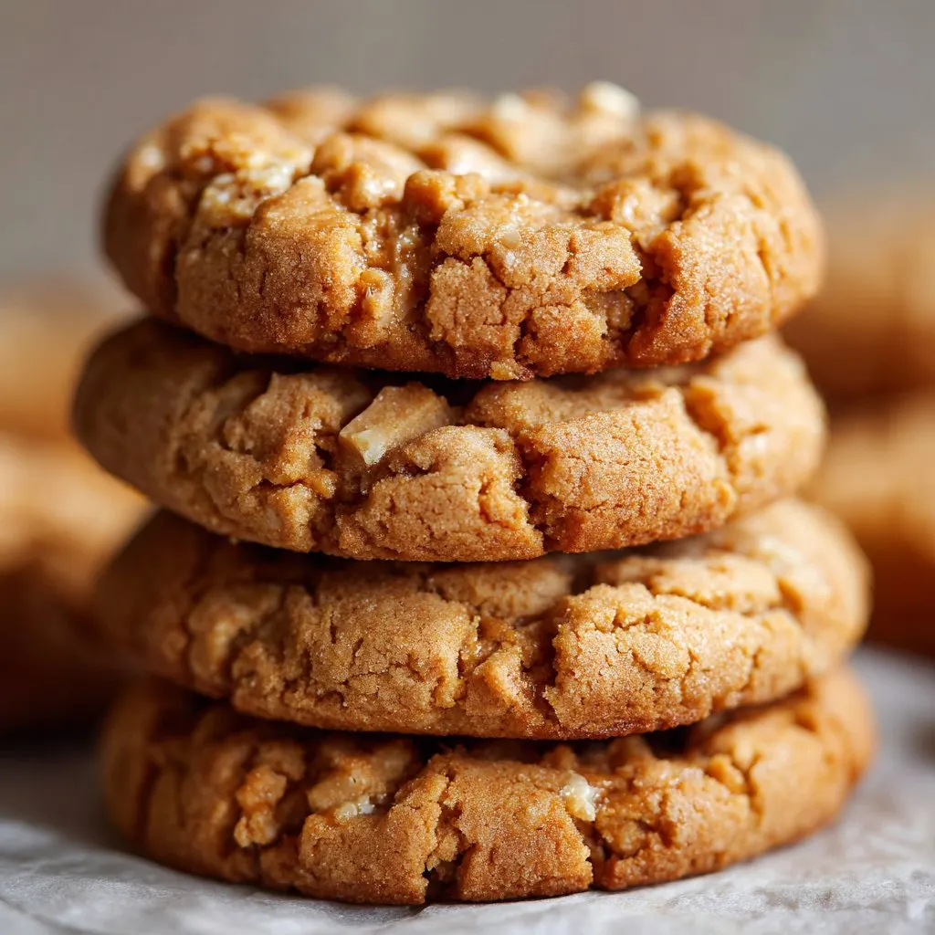 Gourmet Thick Peanut Butter Cookies