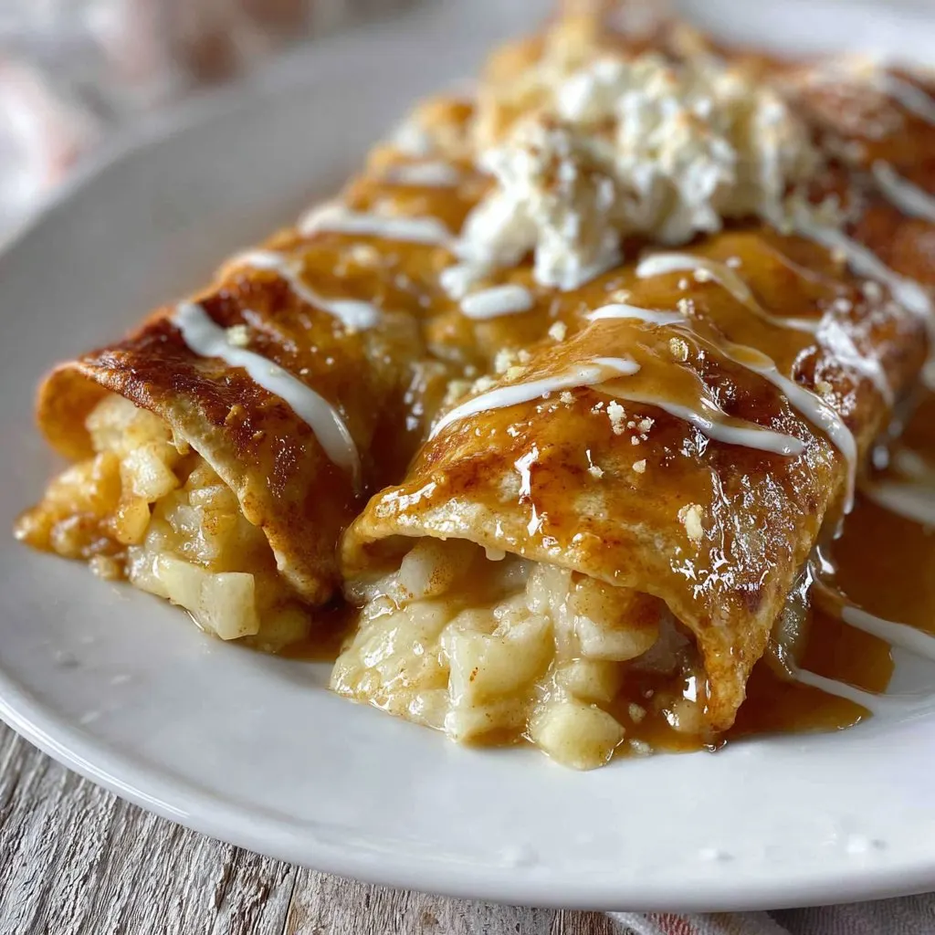 Apple Pie Enchiladas
