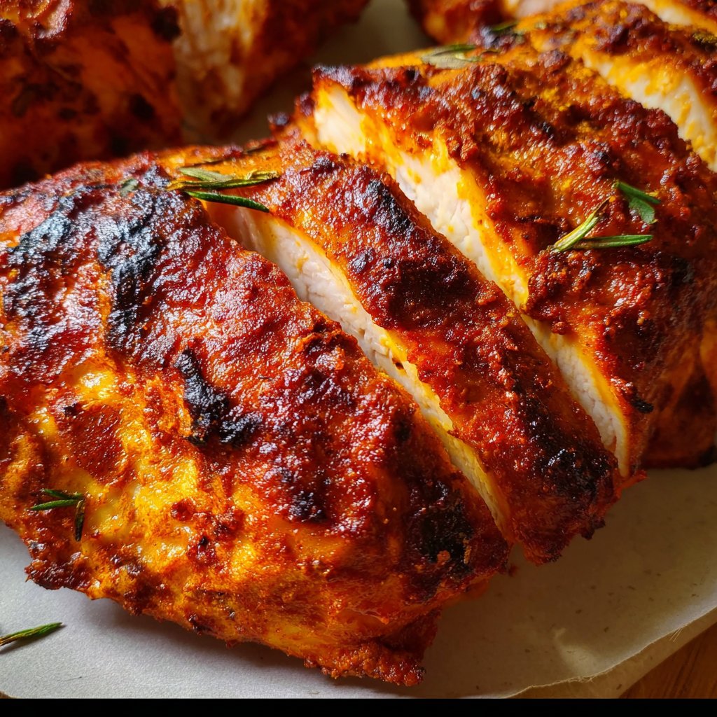 Air Fryer Tandoori Turkey Breast