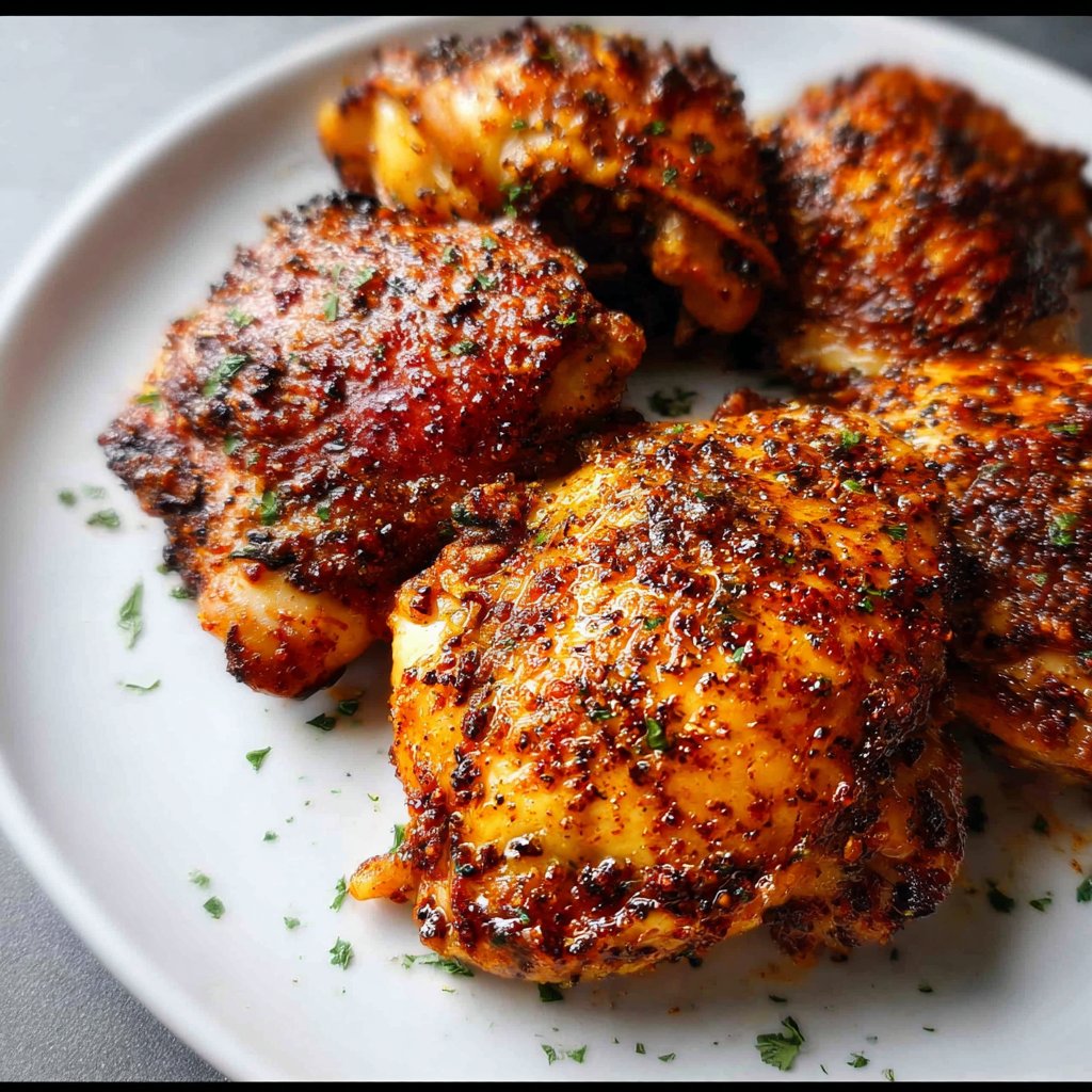 Air Fryer Chicken Thighs
