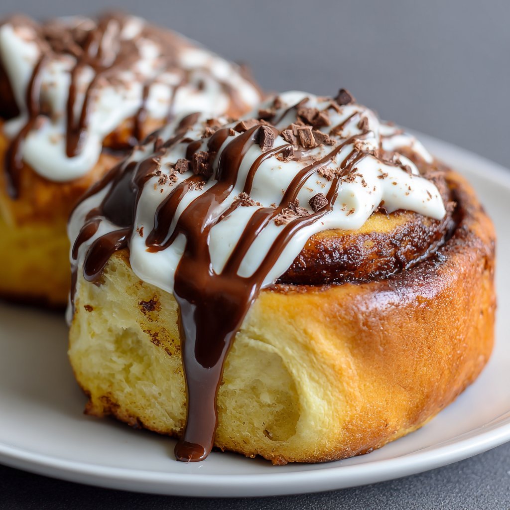 Chocolate Espresso Cinnamon Rolls