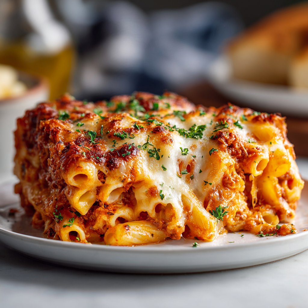 Cheesy Baked Ziti