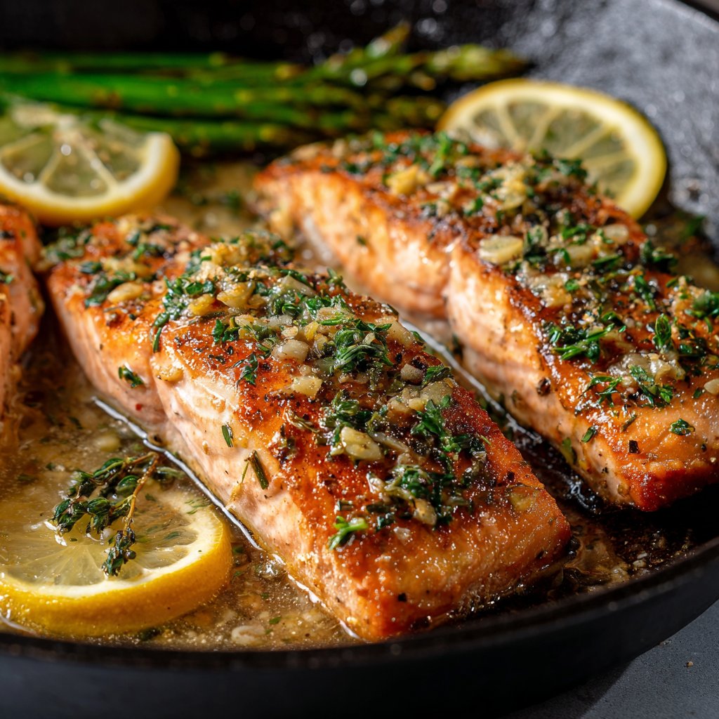 One-Pan Lemon Garlic Salmon