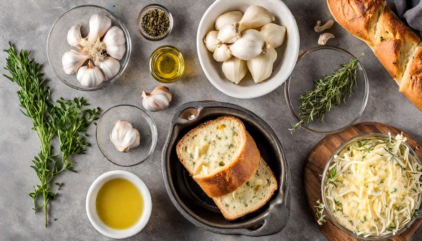 garlic bread in air fryer ingredients