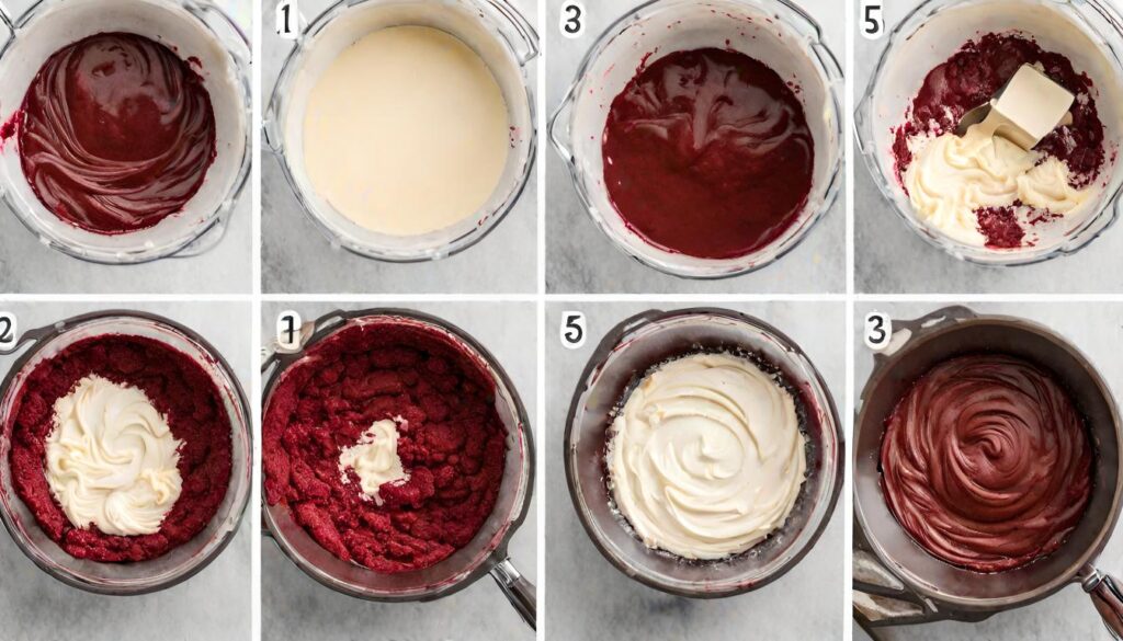 guide for red velvet cheesecake brownies