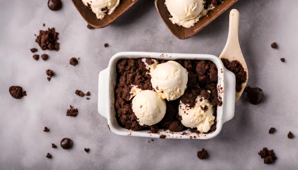 Brownie Crumble Topp