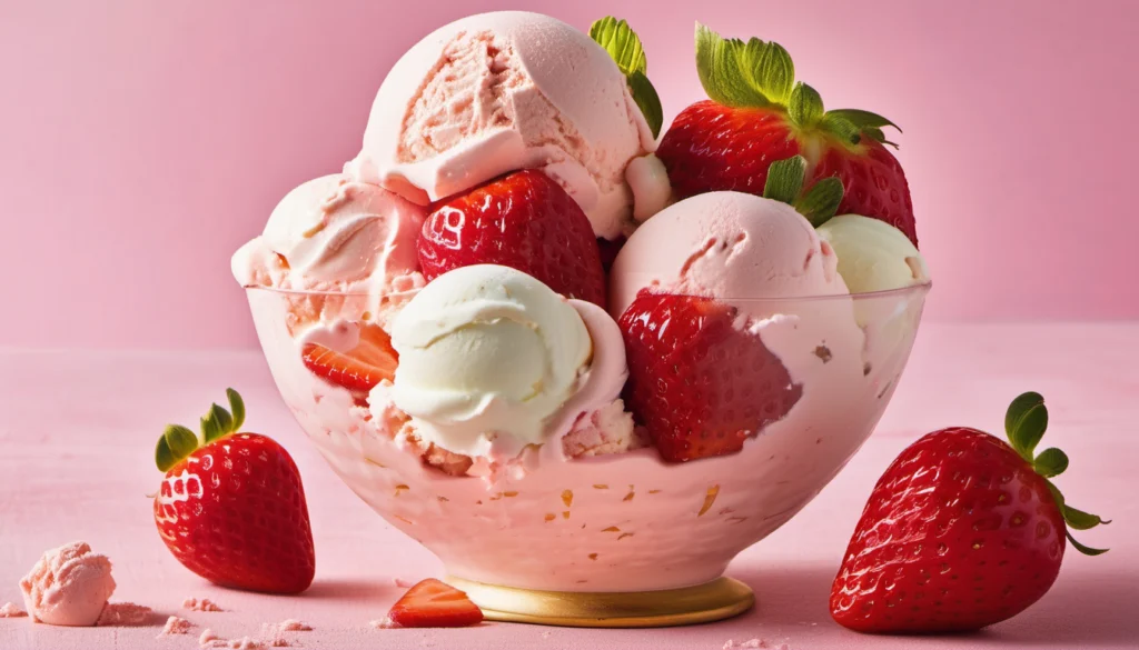 Strawberry Shortcake Ice Cream