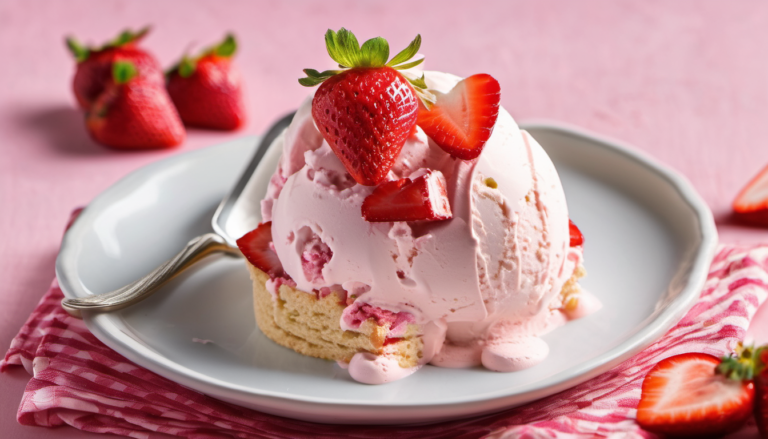 Strawberry Shortcake Ice Cream