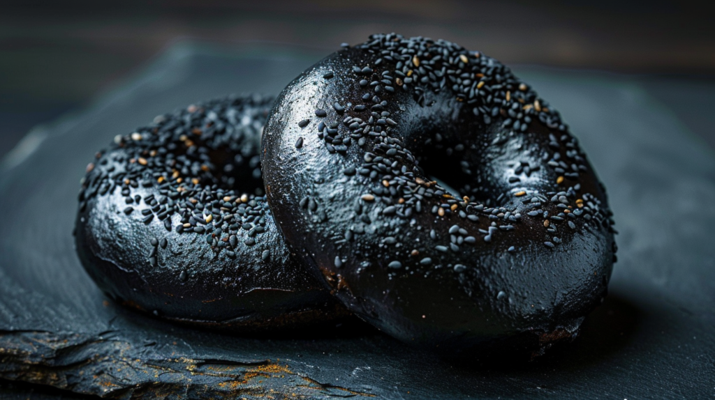 black russian bagel