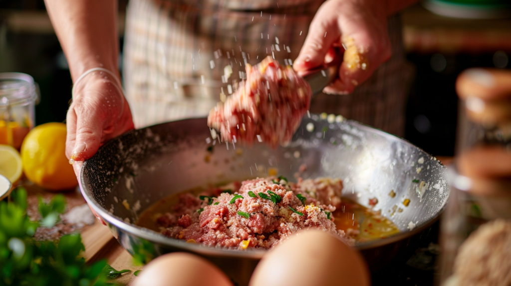 Preparing smoked meatloaf