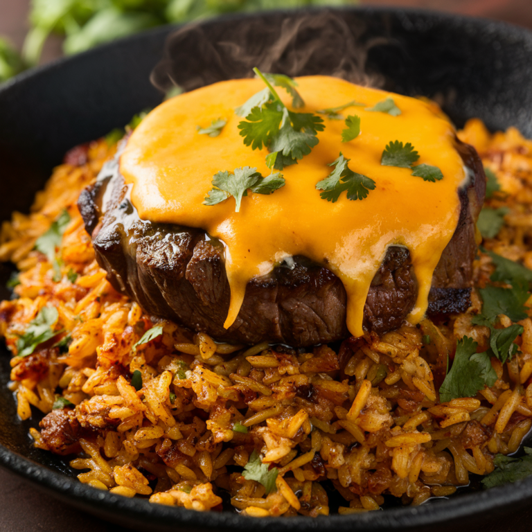 Steak & Queso Rice