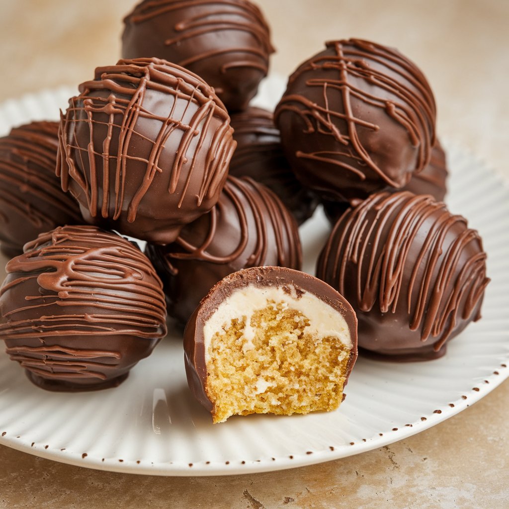 Eggnog Cake Balls