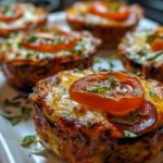 Low Carb Pizza Bowls