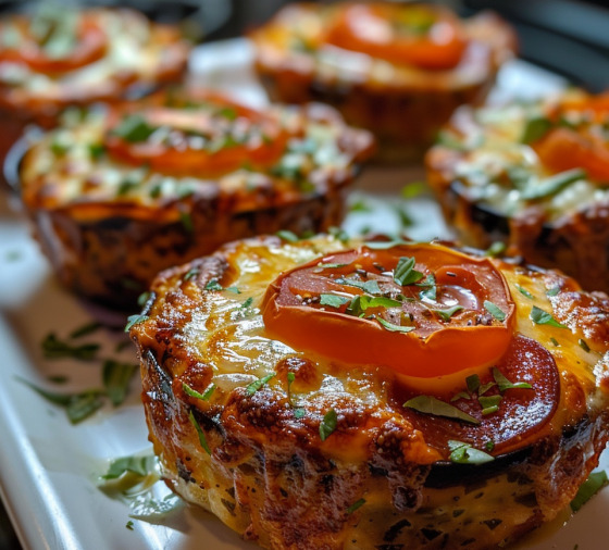 Low Carb Pizza Bowls