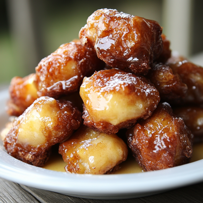 Apple Fritter Bites