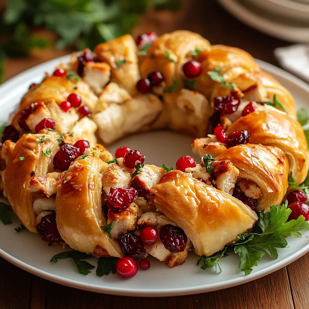 Turkey and Cranberry Crescent Ring: The Ultimate Holiday Dish 1 image 61
