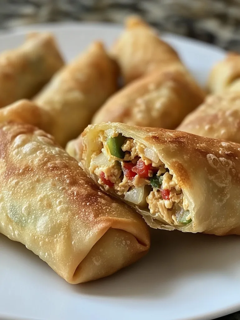Mini Jalapeno Popper Egg Rolls Recipe Delight 3 image 91