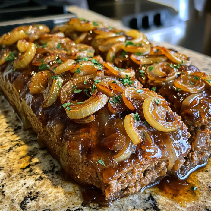 French Onion Meatloaf