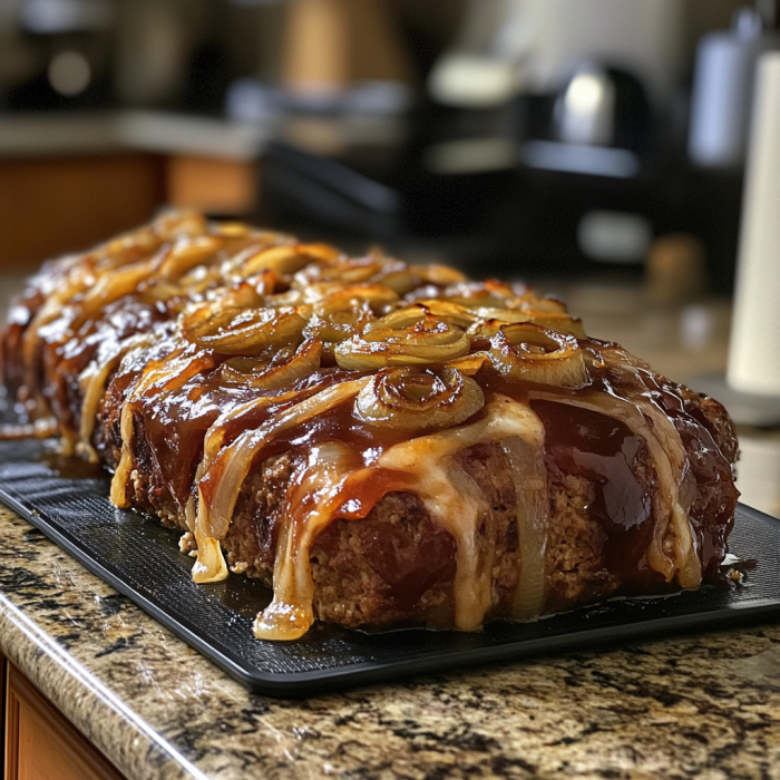 French Onion Meatloaf