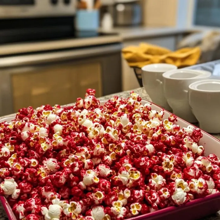 Bloody Red Velvet Popcorn Recipe: A Sweet Treat