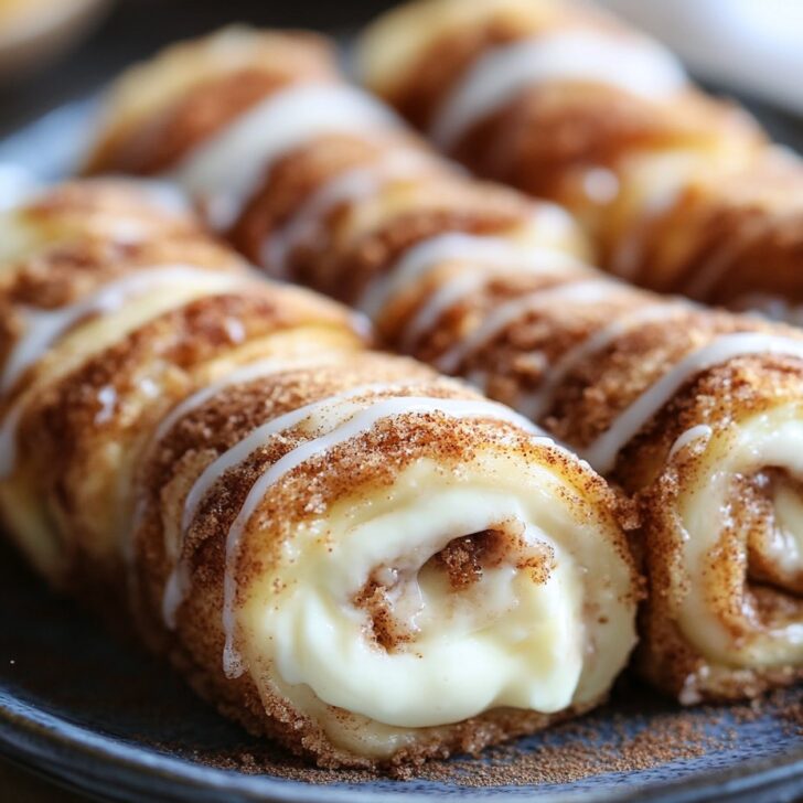 Baked Cinnamon Cream Cheese Roll-Ups Recipe