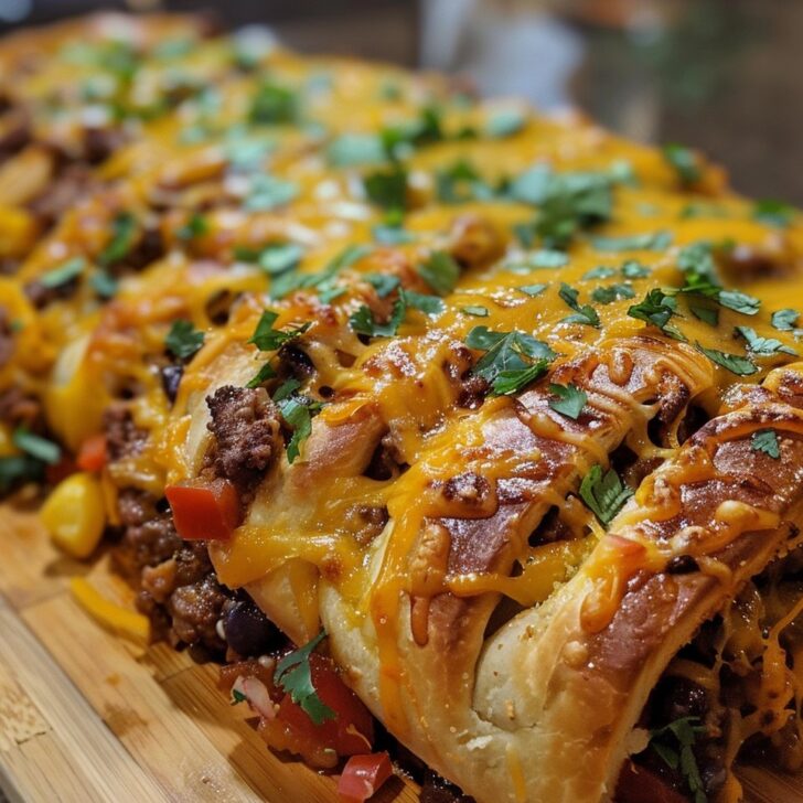 Taco Braid Recipe: A Twisty Delight