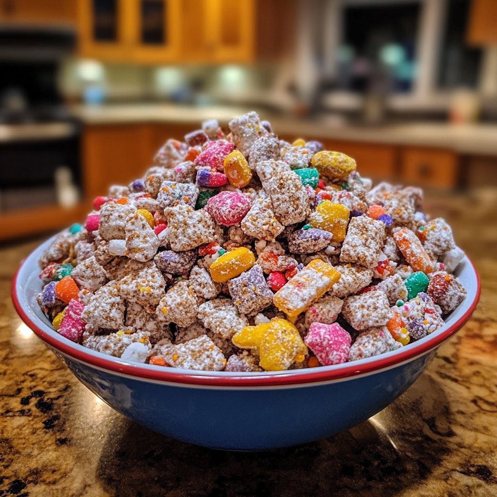 Reindeer Food Recipe (Christmas Puppy Chow)